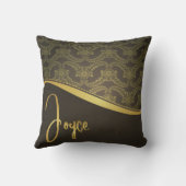 joyce nom sur Coussin de jet (Verso)