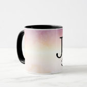 Joyce "To Rejoice" - cadeau voor persoonlijke naam Mok (Voorkant links)