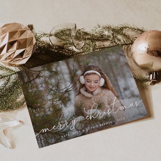 Joyer le script | Carte photo de vacances