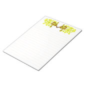 Joyer les cartes sur un grand bloc-notes (Incliné)