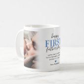 Joyeuse 1ère Fête des pères Photo Café Mug (Devant gauche)