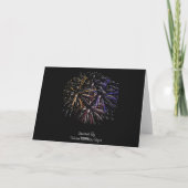 Joyeuse Année 2012 Joyeux Noël Carte de Vœux (Dos)