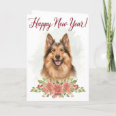 Joyeuse Année 2026 Carte de Vœux Chien (Dos)