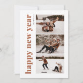 Joyeuse année les Wilson  Carte de vœux (Dos)