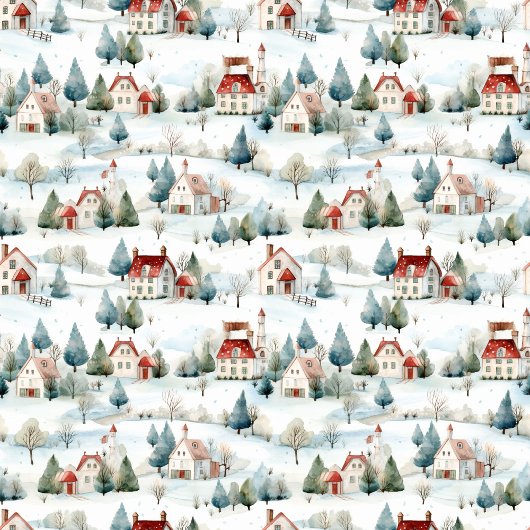 Joyeuse aquarelle moderne couverture cadeau de Noë