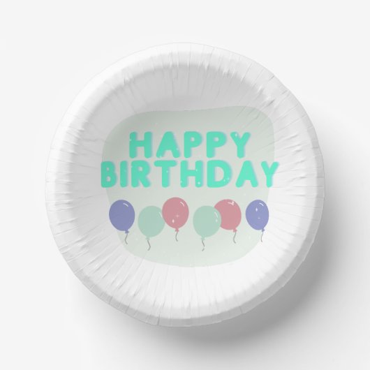 Joyeuse assiette d'anniversaire (Recto)