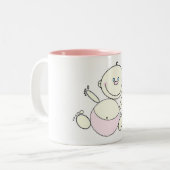 Joyeuse Bébé Mug (Devant gauche)