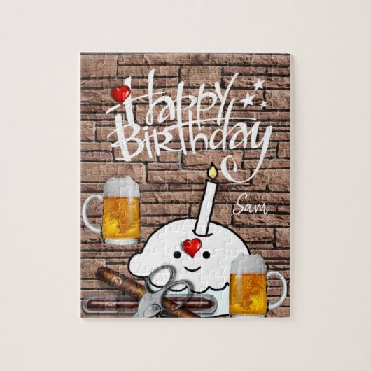 Joyeuse bière Jigsaw Puzzle Birthday (Vertical)