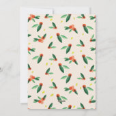 Joyeuse Botanique Botanique Botanique Noël Carte d (Dos)