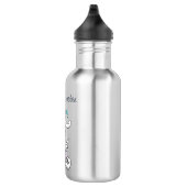 Joyeuse bouteille d'eau en acier inoxydable maman (Droite)