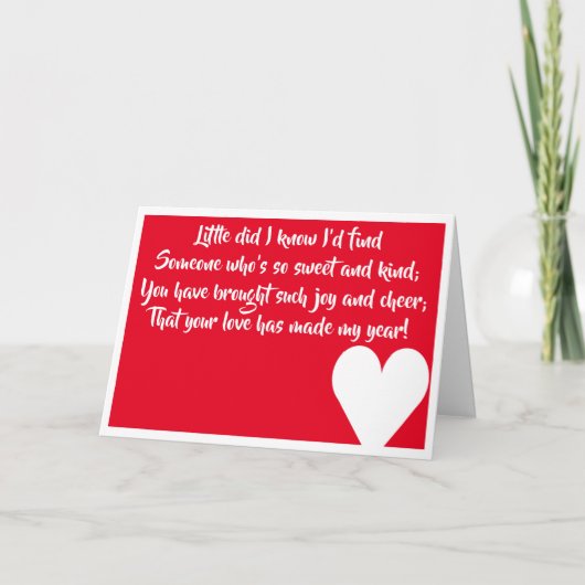 Joyeuse carte d'amour de Noël (Devant)