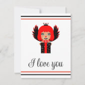 joyeuse carte d'amour valentine (Devant)