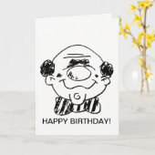 Joyeuse carte d'anniversaire à un gars génial ! (Fleur jaune)