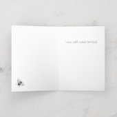 Joyeuse carte d'anniversaire de fête des abeilles (Couchage intérieur)