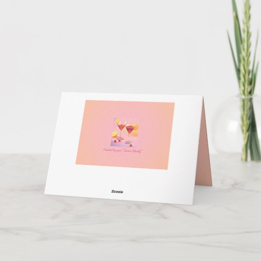 Joyeuse carte d'anniversaire de mi-année (Dos)