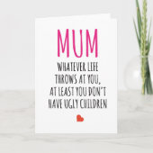 Joyeuse carte d'anniversaire drôle de plaisanterie (Devant)