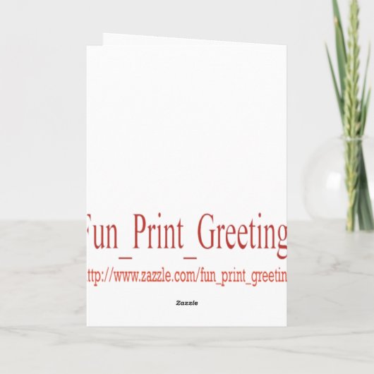 Joyeuse carte d'anniversaire Jazzy (Dos)