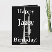 Joyeuse carte d'anniversaire Jazzy (Devant)