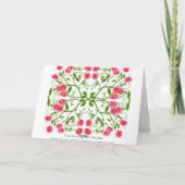 Joyeuse carte d'anniversaire pour les petits pois (Dos)