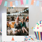 Joyeuse carte d'appartement d'anniversaire