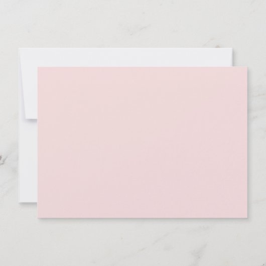 Joyeuse carte de balon rose anniversaire (Dos)