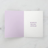 Joyeuse carte de cerfs d'anniversaire de Noël (Intérieur)