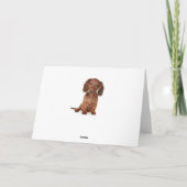 Joyeuse carte de Chien Chien Chien Chien Chien Chi (Dos)