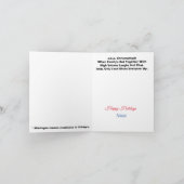 Joyeuse Carte de Chrismukkah Folichon (Intérieur)