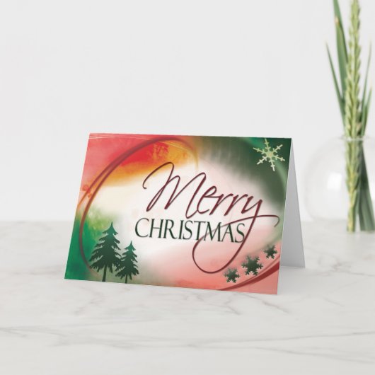 Joyeuse carte de design de Noël (Devant)