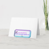 Joyeuse carte de fleurs de pivoines blanches de la (Dos)