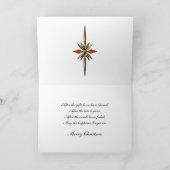 Joyeuse carte de flocon de Noël (Intérieur)