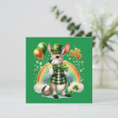 Joyeuse carte de Kangaroo Flat pour la Saint-Patri (Debout devant)