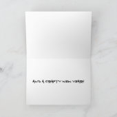 Joyeuse carte de Knitmas (Intérieur)