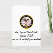 Joyeuse carte de navigation de Noël (Dos)