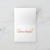 Joyeuse carte de Noël (Intérieur)