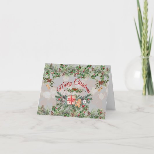 Joyeuse carte de Noël (Devant)