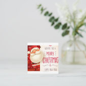 Joyeuse carte de Noël (Debout devant)