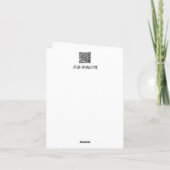 Joyeuse carte de Noël (Dos)