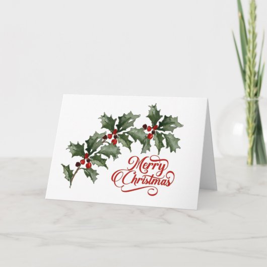 Joyeuse carte de Noël (Devant)