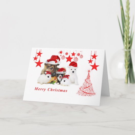 Joyeuse carte de Noël (Devant)