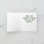 Joyeuse carte de Noël (Intérieur)