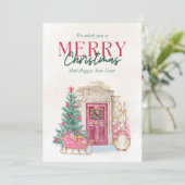 Joyeuse carte de Noël (Debout devant)