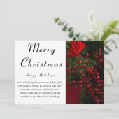 Joyeuse carte de Noël (Debout devant)