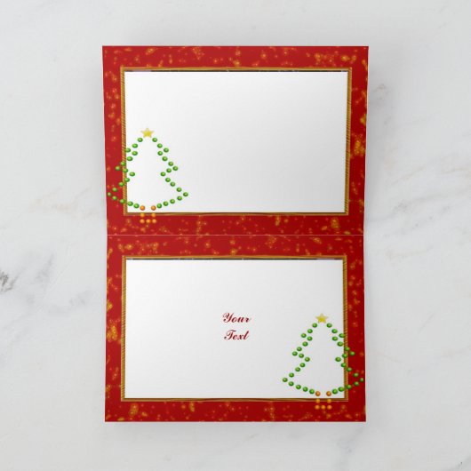 Joyeuse carte de Noël (Intérieur)