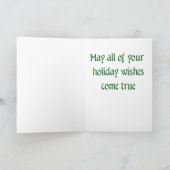 Joyeuse carte de Noël (Intérieur)