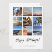 Joyeuse carte de Noël (Devant / Derrière)