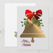 Joyeuse carte de Noël (Devant / Derrière)