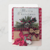 Joyeuse carte de Noël (Devant / Derrière)