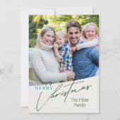 Joyeuse carte de Noël (Devant)