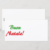 Joyeuse carte de Noël (Devant / Derrière)